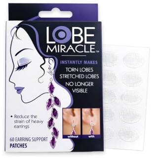 Lobe Miracle Clear Earring Support Patches