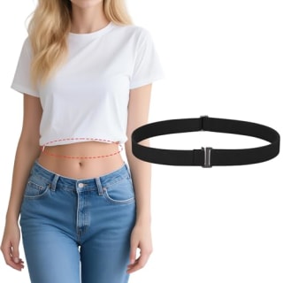 Sansths Crop Top Tuck Band