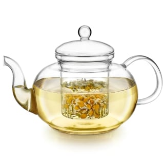 Teabloom Blossoms Glass Teapot