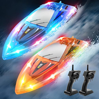 LED Light Remote Control Boats