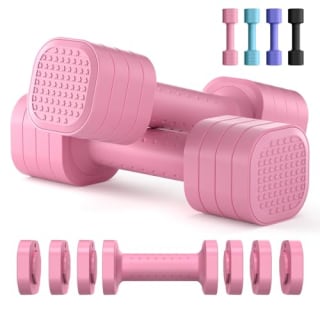 Zempox 4-in-1 Adjustable Dumbbells (Set of 2)