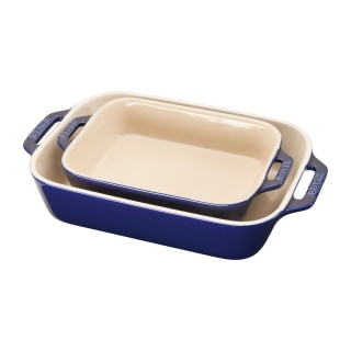 Staub Ceramic Rectangular Baking Dish Set (2 Piece)