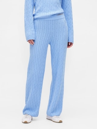 Gap CashSoft Cable-Knit Sweater Pants