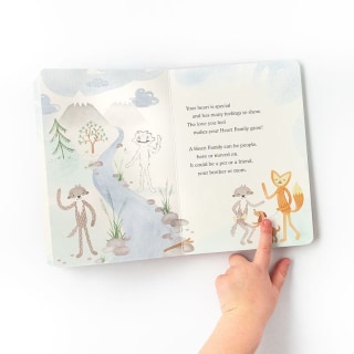 Slumberkins Otter's Heart Family Board Book