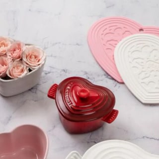 Le Creuset Stoneware Heart Mini Cocotte
