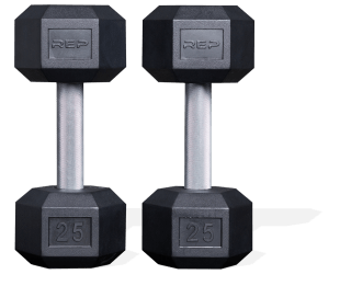 Rep Fitness Hex Dumbbells