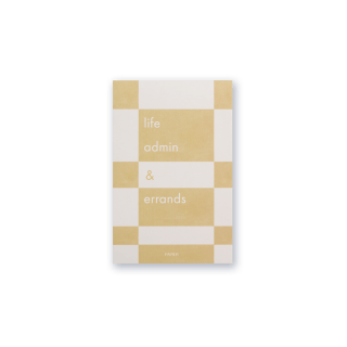 Papier Life Admin List Notepad