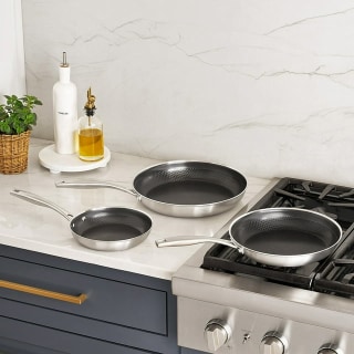 Member's Mark Hybrid Fry Pan Set (3 Piece)