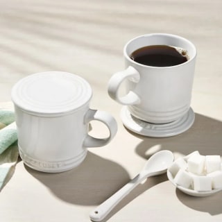 Le Creuset Set of 2 Mugs with Lid