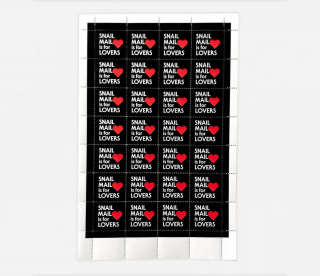 Buy Olympia Snail Mail is for Lovers Poster Stamps