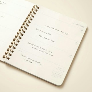 Papier Cherry Wave Softcover Spiral 2026 Weekly Planner