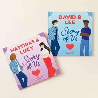 Uncommon Goods Story of Us Personalized Book of Love