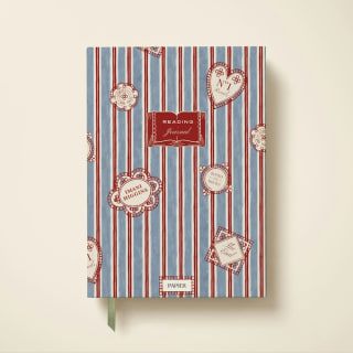 Papier Stripes & Stamps Reading Journal