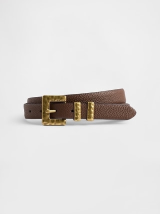 Gap Vegan Pebble Leather Belt