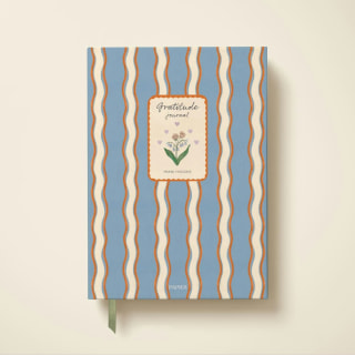 Papier Vintage Stripes Gratitude Journal