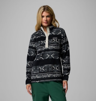 Women's Benton Springs Printed Half Snap Fleece Pullover
