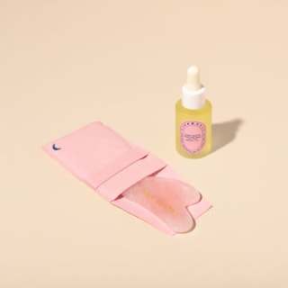 Pink Moon Over the Moon Gua Sha Duo