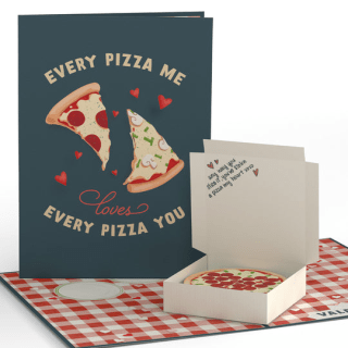 Pizza Valentine Pop-Up Card