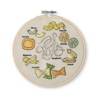 Loops & Threads Pasta Sampler Embroidery Kit