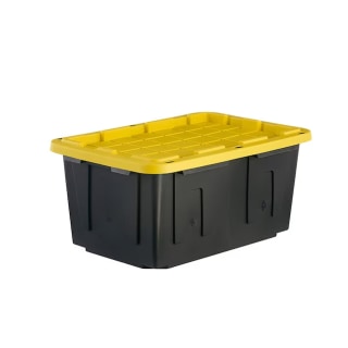 Project Source Commander Large 27-Gallon Heavy Duty with Snap Lid