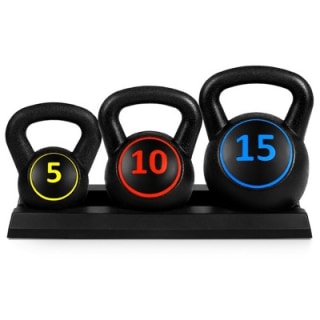 Best Choice Products 3-Piece Kettlebell Set