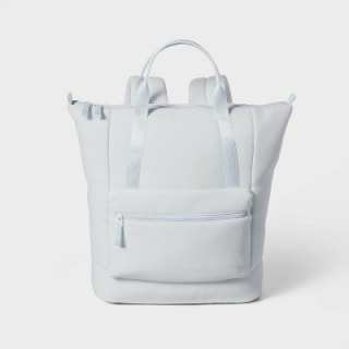 All in Motion Faux Neoprene Tote Backpack