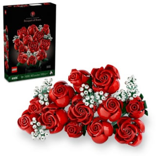 Lego Icons Bouquet of Roses Display Set for Adults
