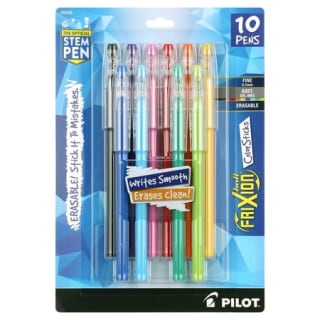 Pilot FriXion ColorSticks Erasable Gel Ink Pens
