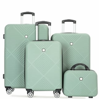 Tripcomp Hardside Carry On Luggage Set