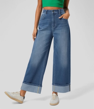 Halara High Waisted Stretchy Knit Casual Jeans