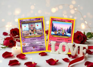 Custom Pokémon Valentine's Day Card