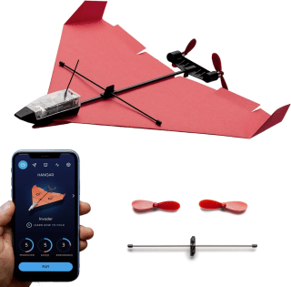 Powerup 4.0 The Next-Generation Smartphone Controlled Paper Airplane Kit