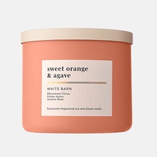 Bath & Body Works Sweet Orange & Agave Citrus 3-Wick Candle