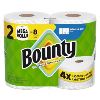 Bounty Select-A-Size Paper Towels (Pack of 2 Mega Rolls)