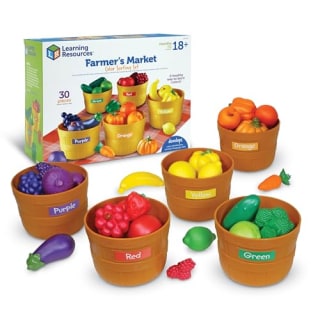 Learning Resources Farmer's Market Color Sorting Set