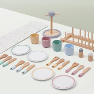 Lonico Wooden Play Kitchen