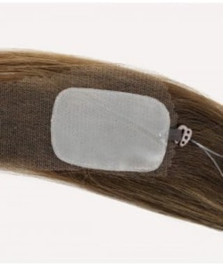 Uniwigs 1.5" x 11" Evelyn Ultra-Breathable Full Lace Human Hair Hairline Topper