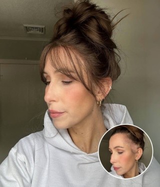 Uniwigs 1.5" x 11" Evelyn Ultra-Breathable Full Lace Human Hair Hairline Topper