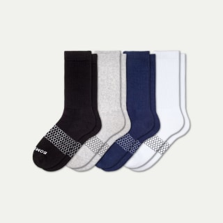 Bombas Men's Solids Calf Sock 4-Pack
