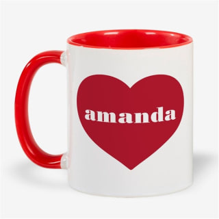 Personalization Mall Heart You Lots Personalized 11 oz Mug