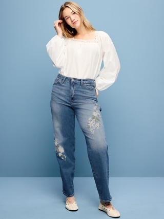 Old Navy High-Waisted OG Loose Jeans