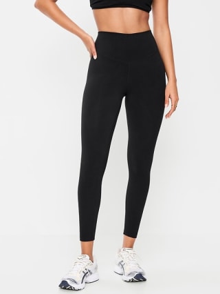 Old Navy High-Waisted PowerChill 7/8 Cotton Leggings