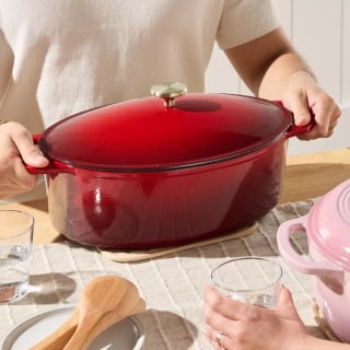 Best Choice Products Enamel Cast-Iron Dutch Oven (7.5 Quart)