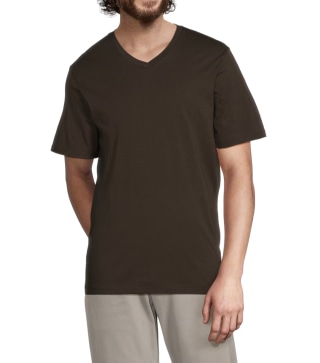 Vince Pima Cotton V-Neck Tshirt