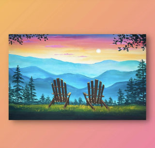 Painting to Gogh Date Night Painting Kits