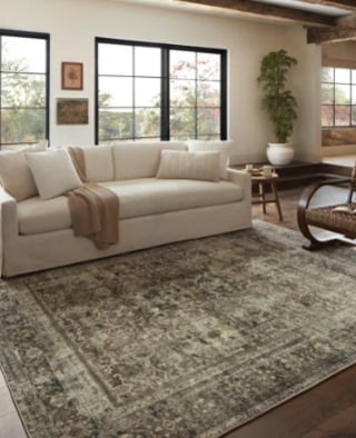 Magnolia Home By Joanna Gaines X Loloi Sinclair Machine Washable Area Rug