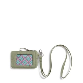 Vera Bradley Outlet Ultralight Zip ID and Lanyard