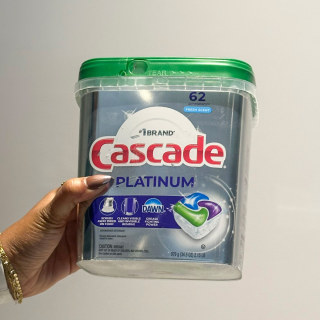 Cascade Platinum Dishwasher Pods