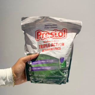 Presto! Triple Action Dishwasher Detergent Pacs