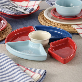 Fiesta Americana Mixed Colors Entertaining Set (5 Piece)